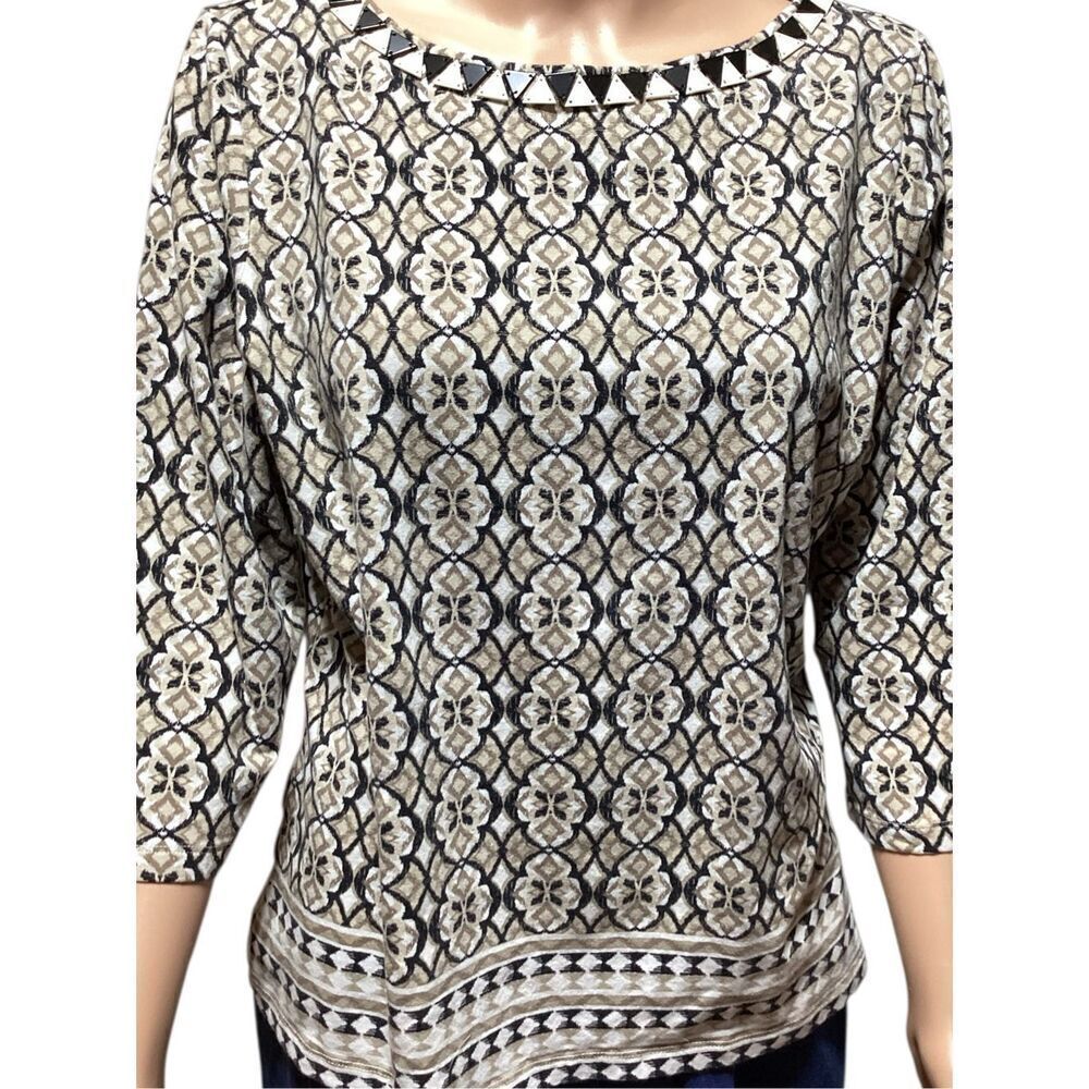 Ruby Rd Womans Large Knit Top